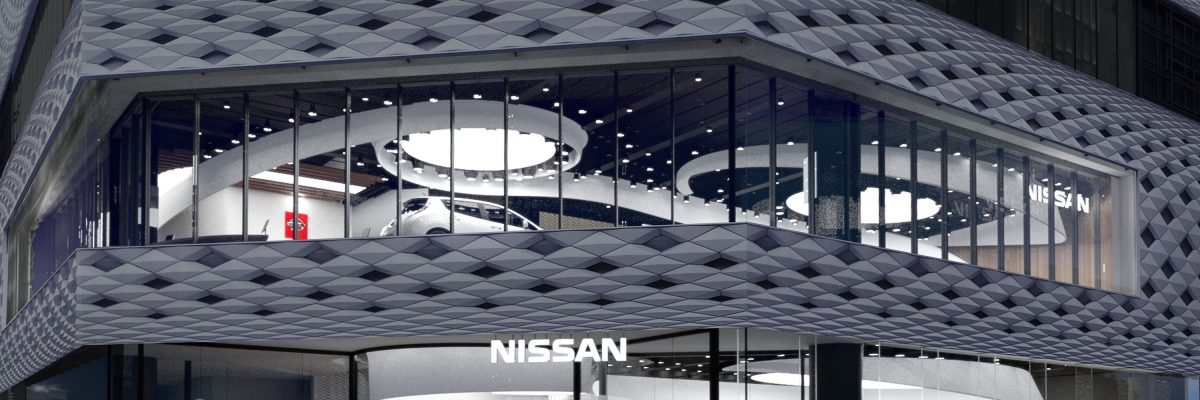 Nissan Crossing virtual FACADA exterior